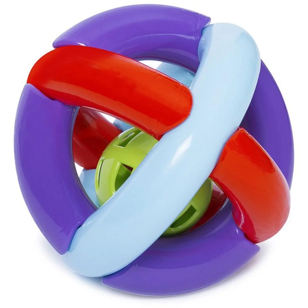 Brinquedo Para Bebe Bola Maluquinha Merco Toys - imagem 3