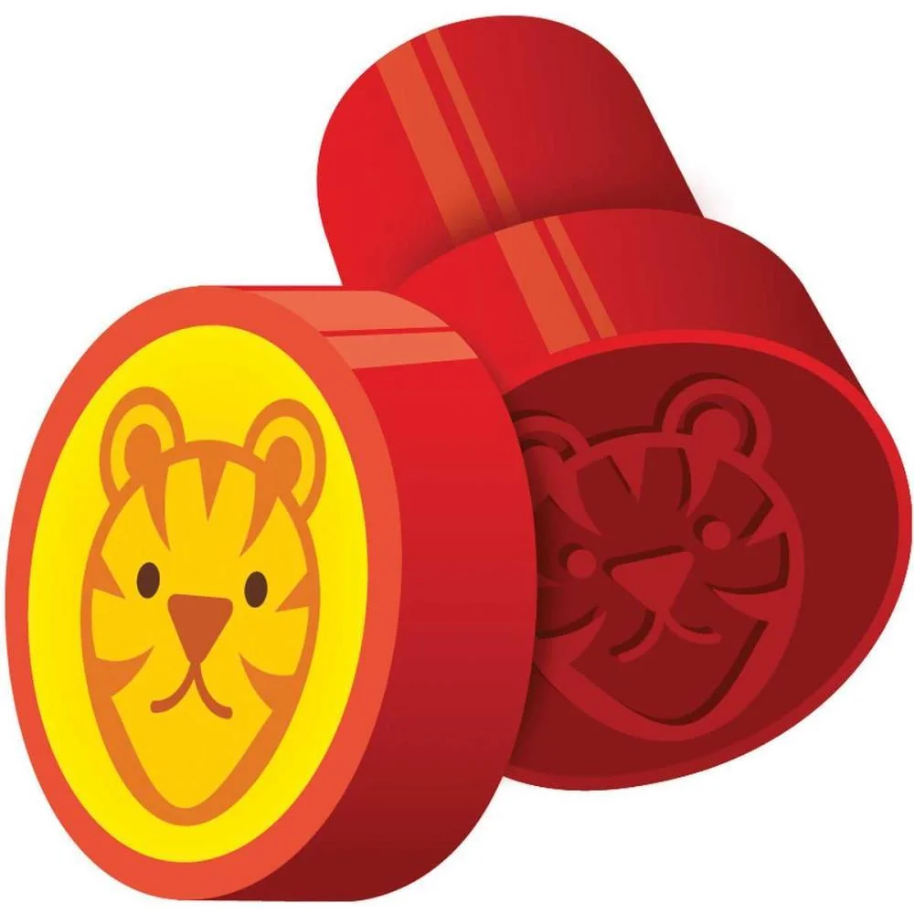 Carimbo Pedagogico Cis Stamp Animais Sertic C/ 24 Unidades - imagem 12