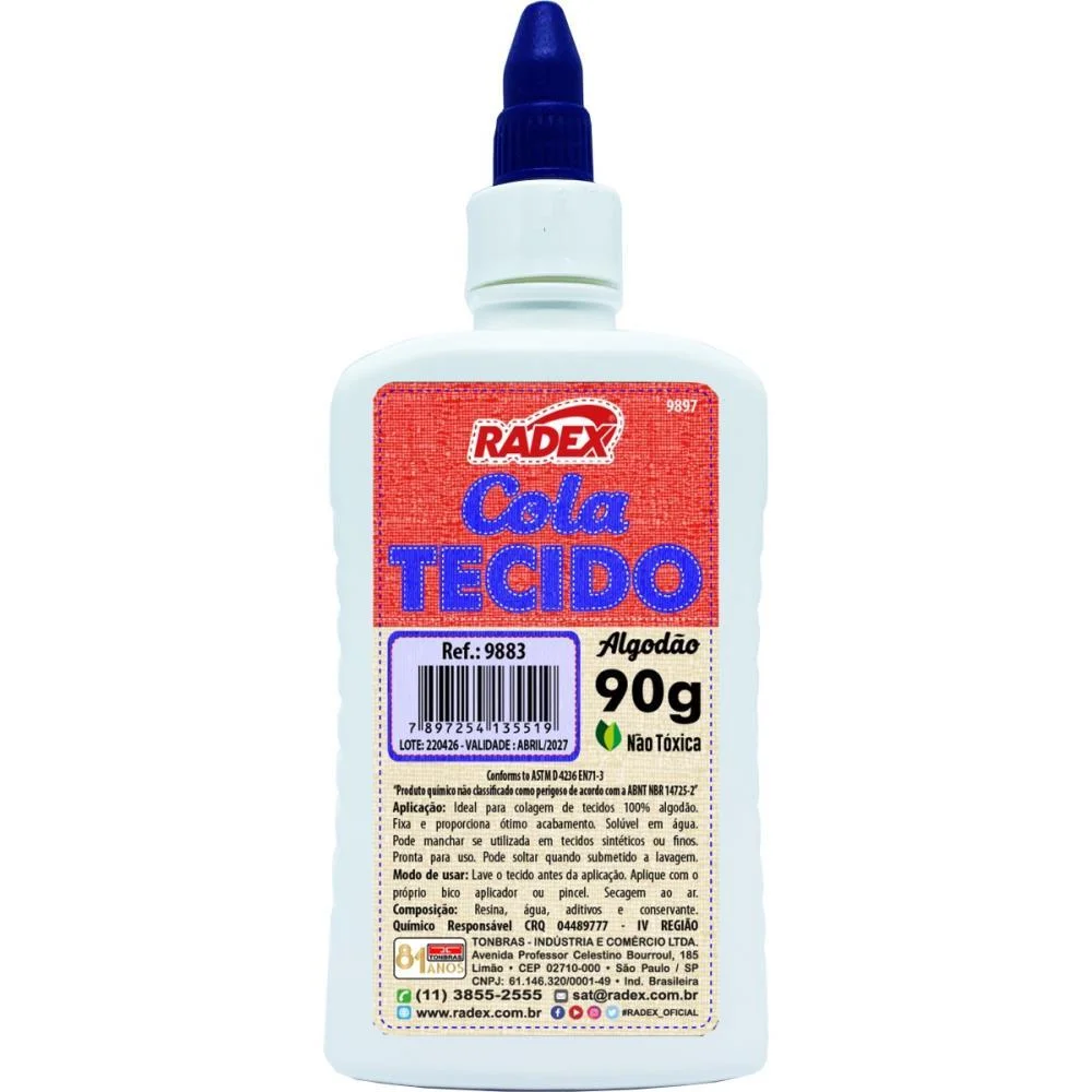 Cola Pano Cola Pano E Tecido 90G. Radex - imagem 2