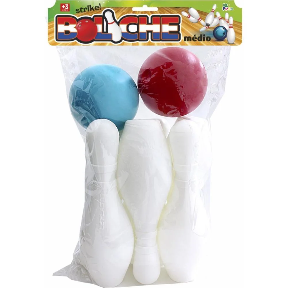 Boliche Mania 30Cm 8Pcs Leplastic (Kit) - imagem 4