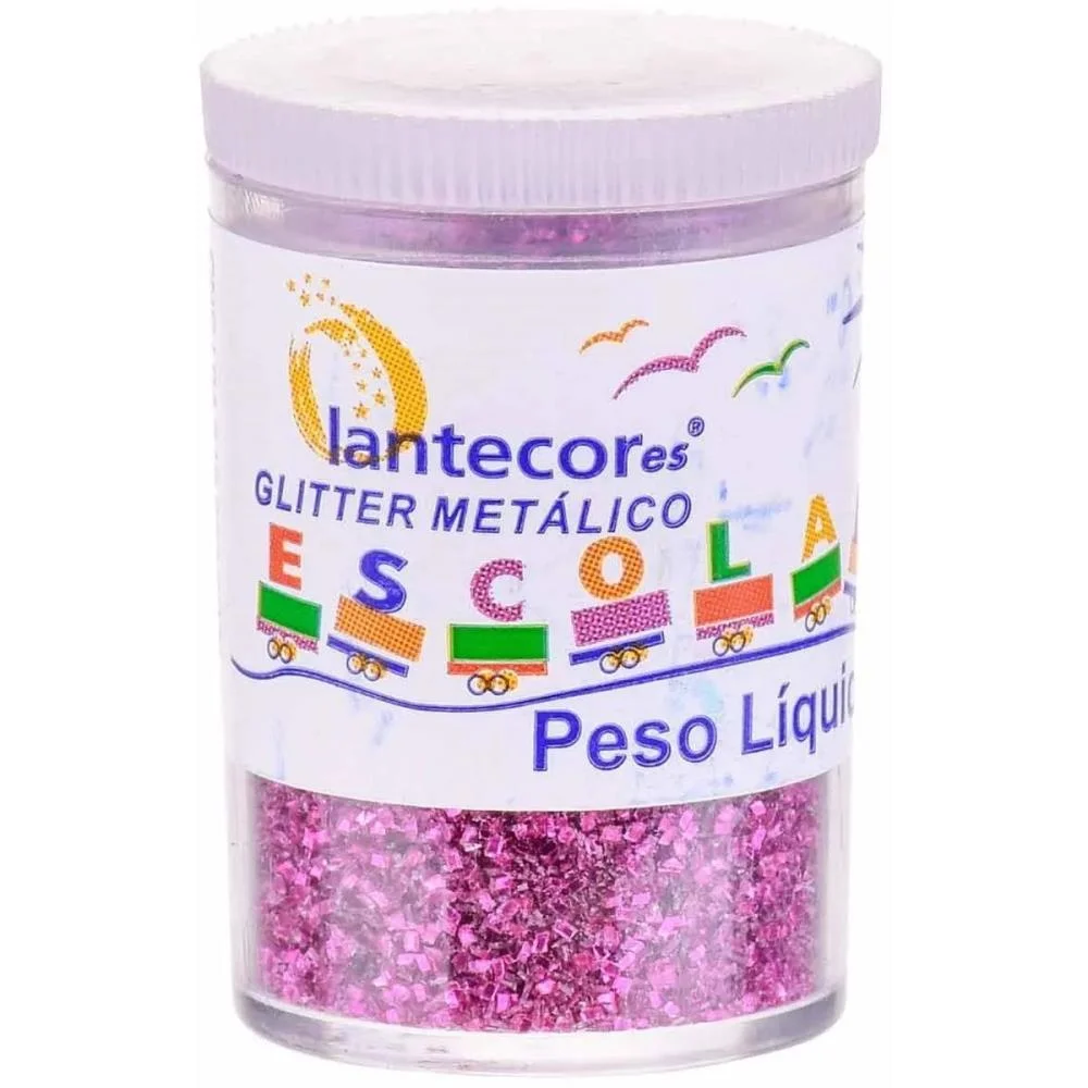 Glitter Pvc Rosa 3G. Lantecor (Pct.c/12) - imagem 3