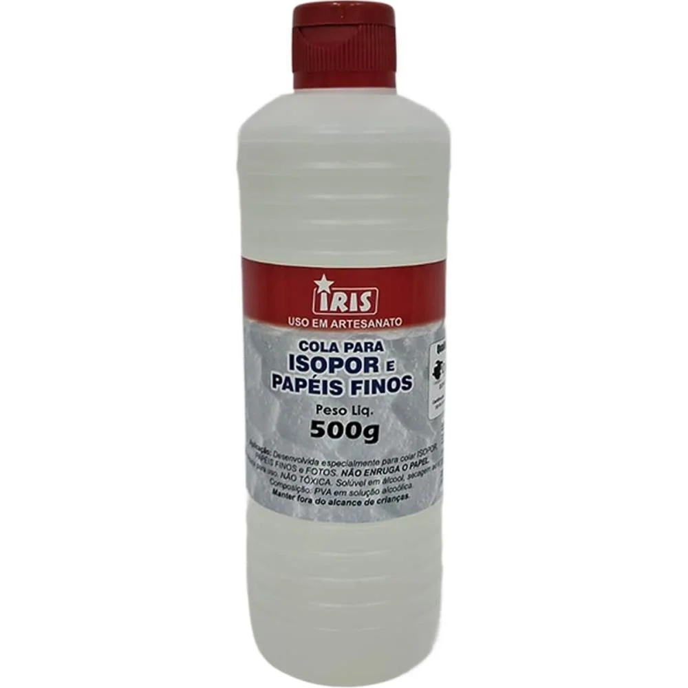 Cola Para Isopor Iris 500G. Iris - imagem 2