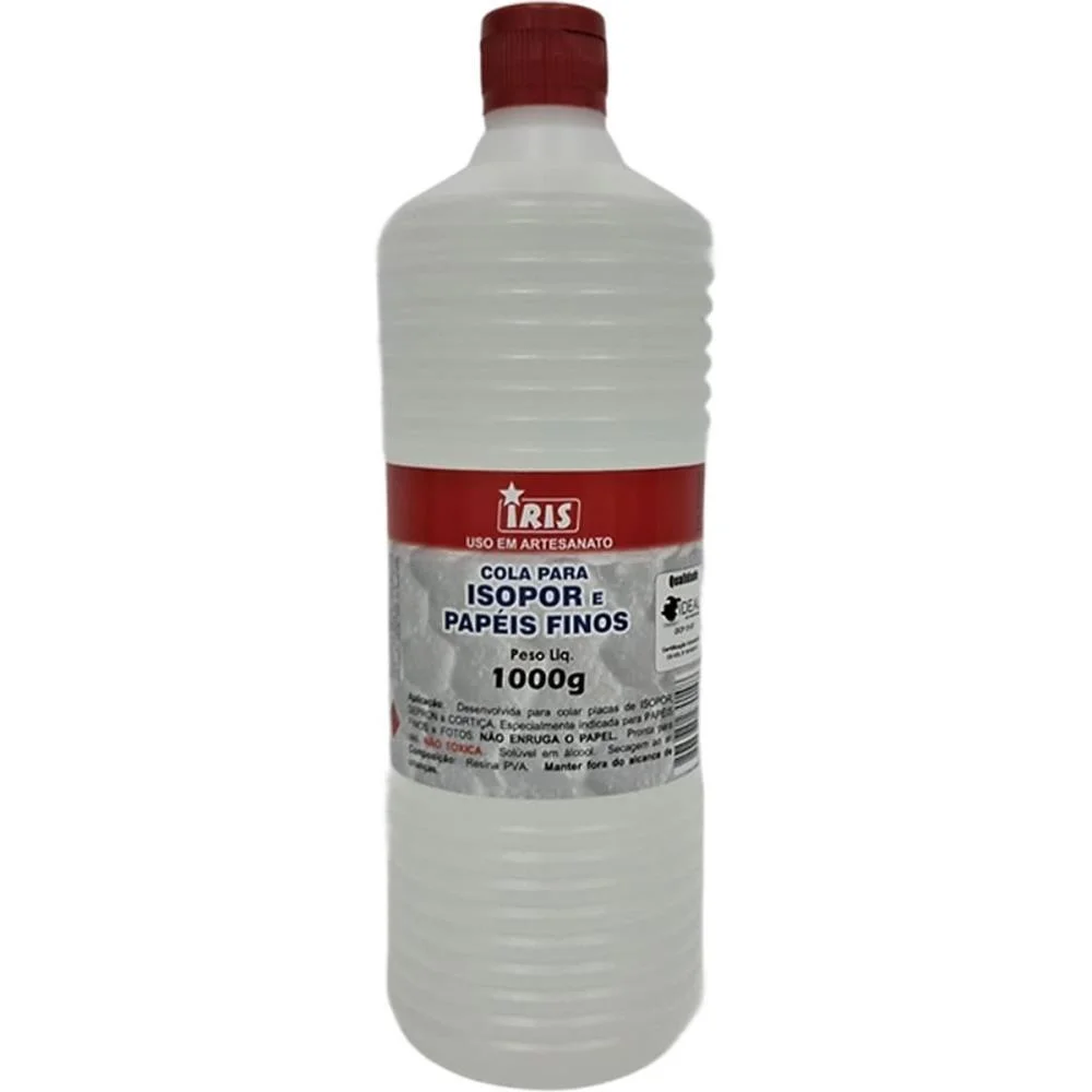 Cola Para Isopor Iris 1Kg. Iris - imagem 3