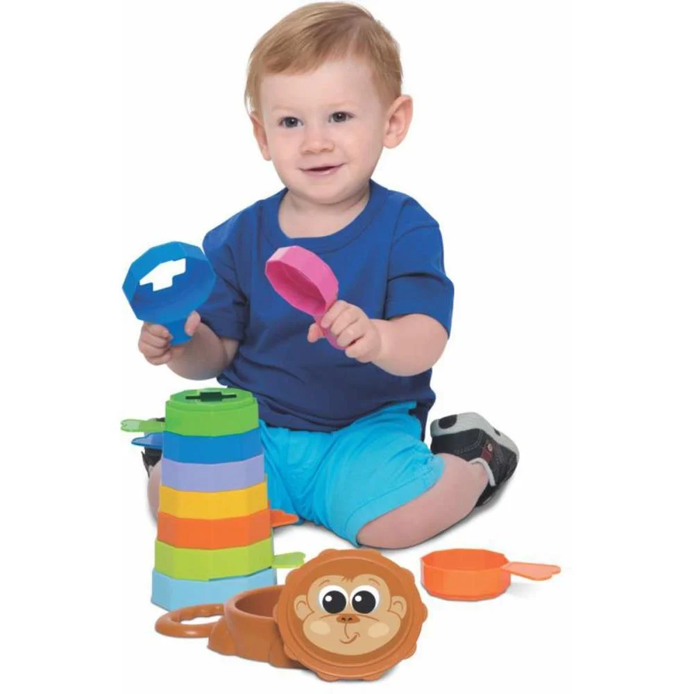 Brinquedo Educativo Baby Macaco Merco Toys - imagem 3