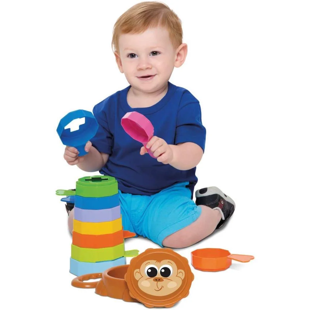 Brinquedo Educativo Baby Macaco Merco Toys - imagem 5