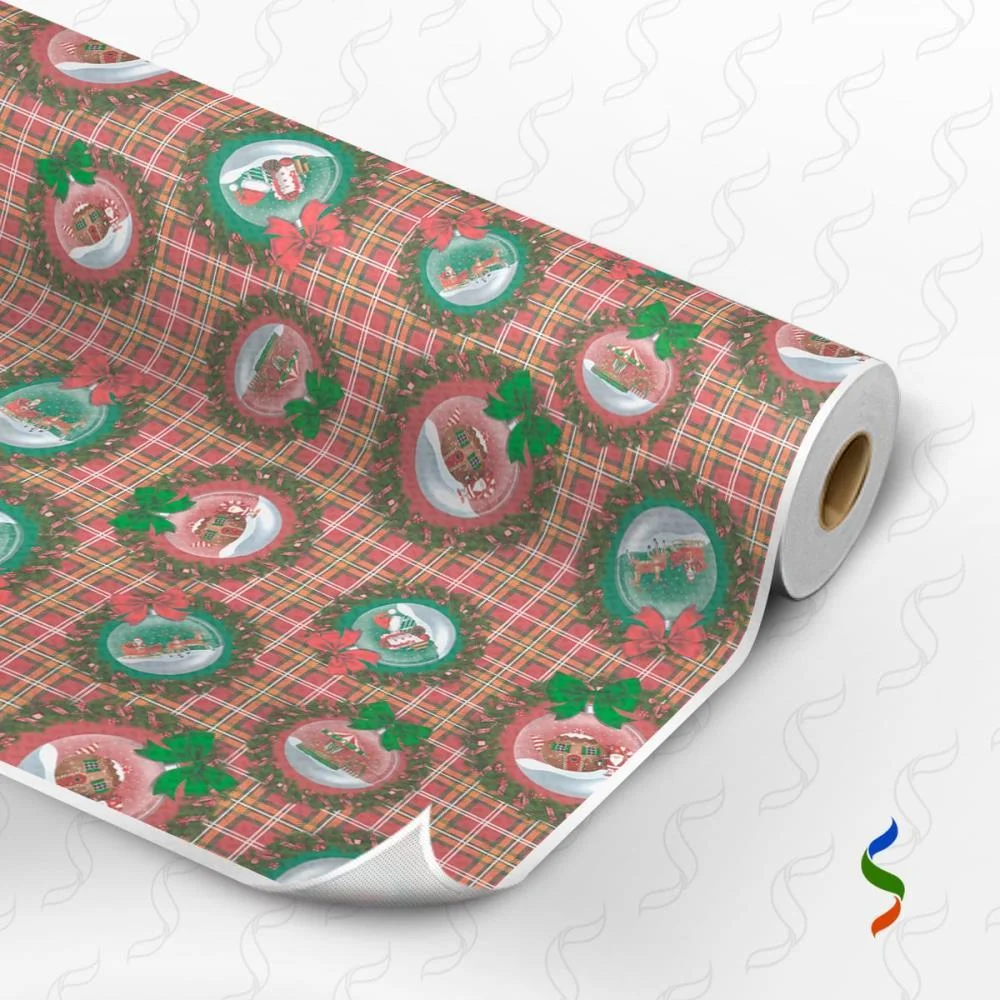 Tnt Estampado 1,40M 40G Natal Guirlanda Supper (Rl-25Mts) - imagem 3