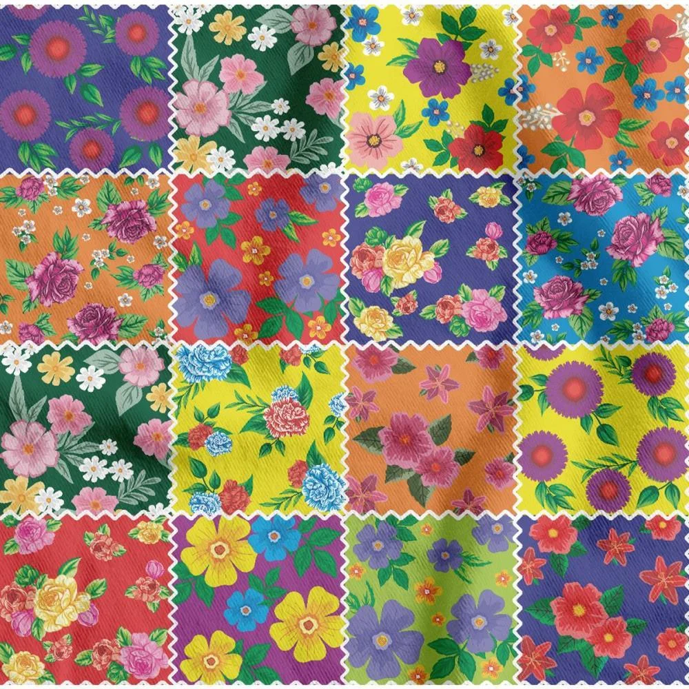 Tnt Estampado 1,40M 40G Retalhos Pach Floral Supper (Rl-25Mts) - imagem 3