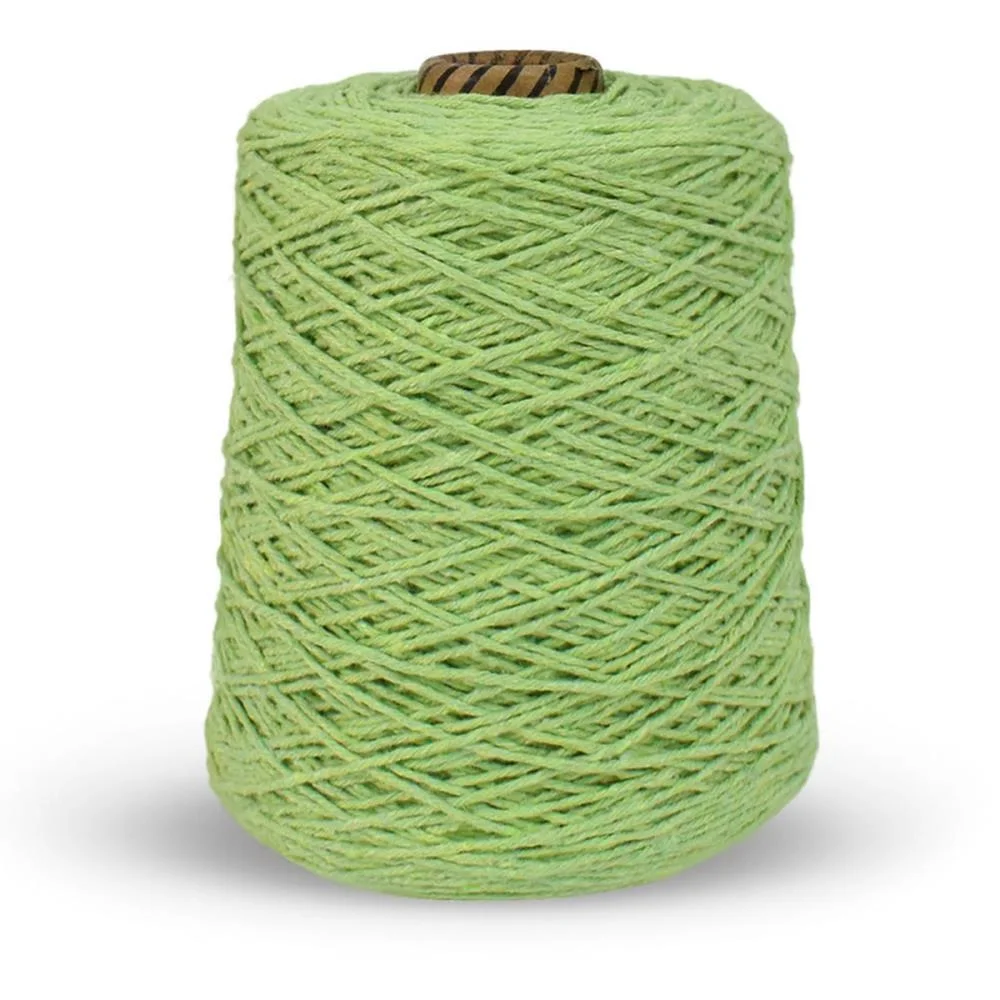 Barbante Colorido 600G 4/6 Fios 610M Verde Limao Euroroma - imagem 3