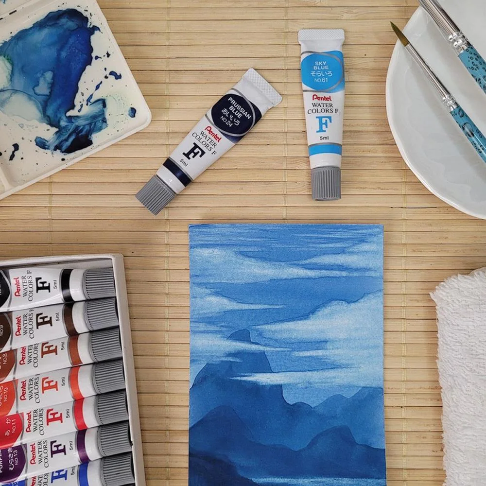 Aquarela Profissional Water Colours 18 Cores Pentel (Estojo) - imagem 3