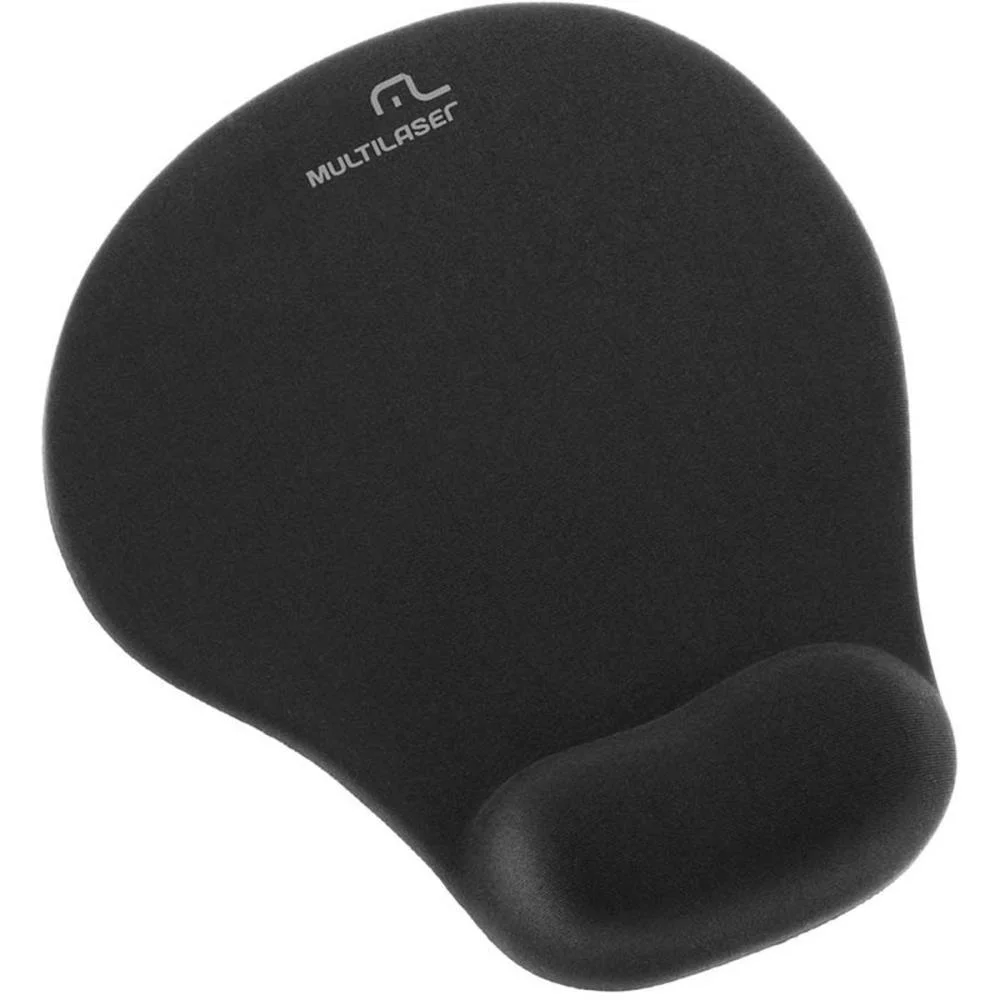 Mouse Pad Gel Preto C/ Apoio Multi - imagem 3