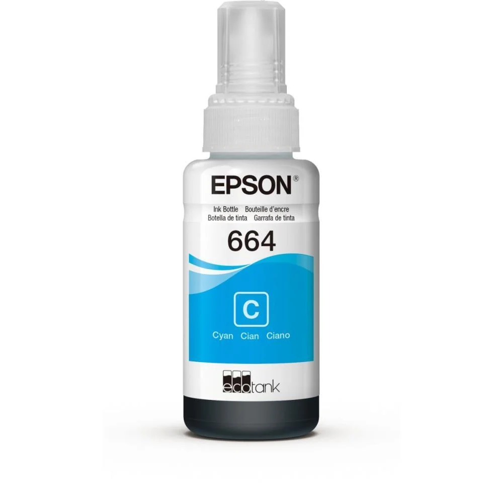 Refil De Tinta Epson 664 Ciano 70 Ml. Epson - imagem 4