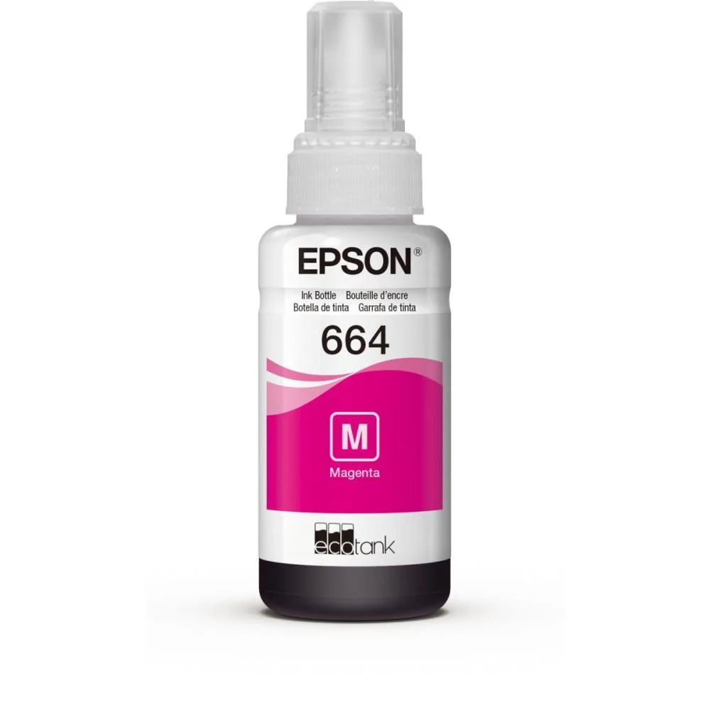 Refil De Tinta Epson 664 Magenta 70 Ml. Epson - imagem 4
