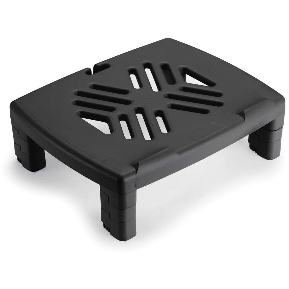 Suporte Para Monitor Plastico Preto Maxcril - imagem 2