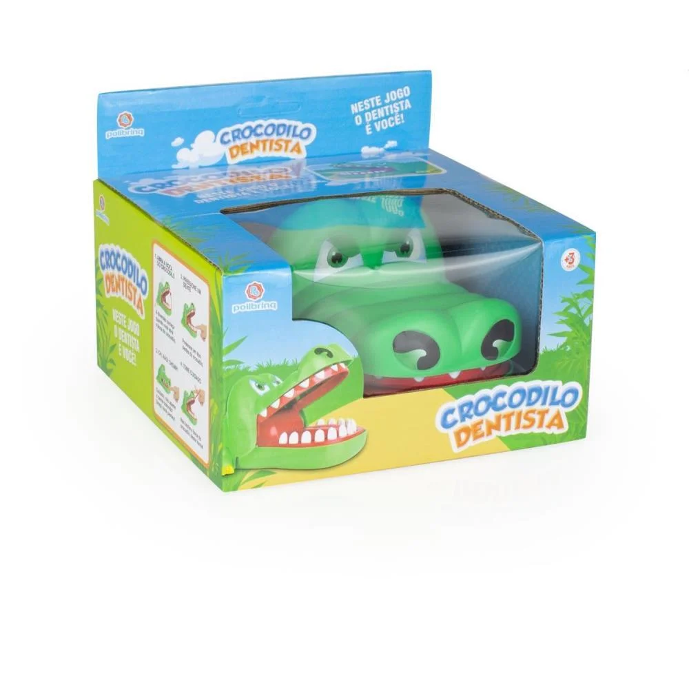 Jogo Diverso Crocodilo Dentista Polibrinq - imagem 5