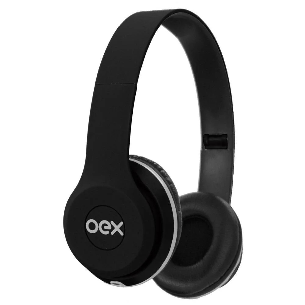 Fone De Ouvido Style Headphone Cabo 1,6M Pret Newex - imagem 2