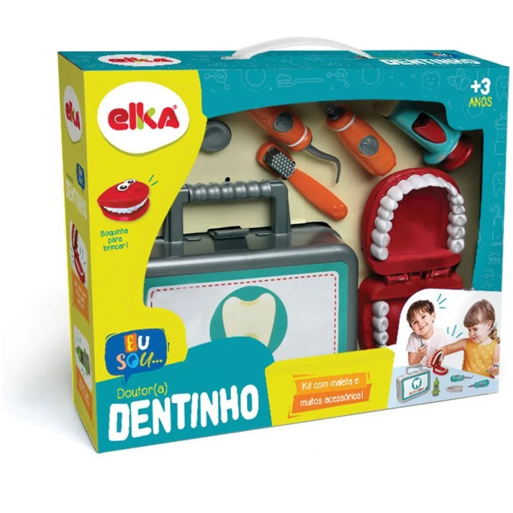 Brincando De Profissoes Dr. Dentinho C/Acessorios Elka - imagem 2