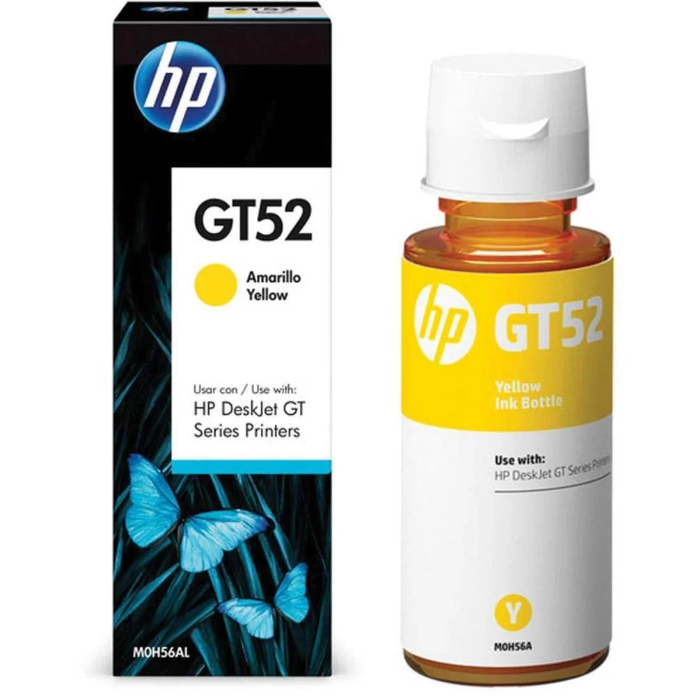 Refil De Tinta Hp Gt52 Amarelo 70Ml Hp - imagem 3