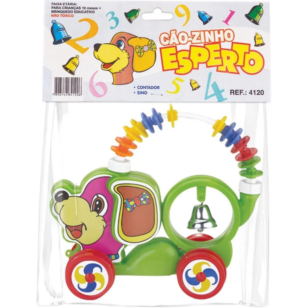 Brinquedo Para Bebe Caozinho Esperto Monte Libano - imagem 3
