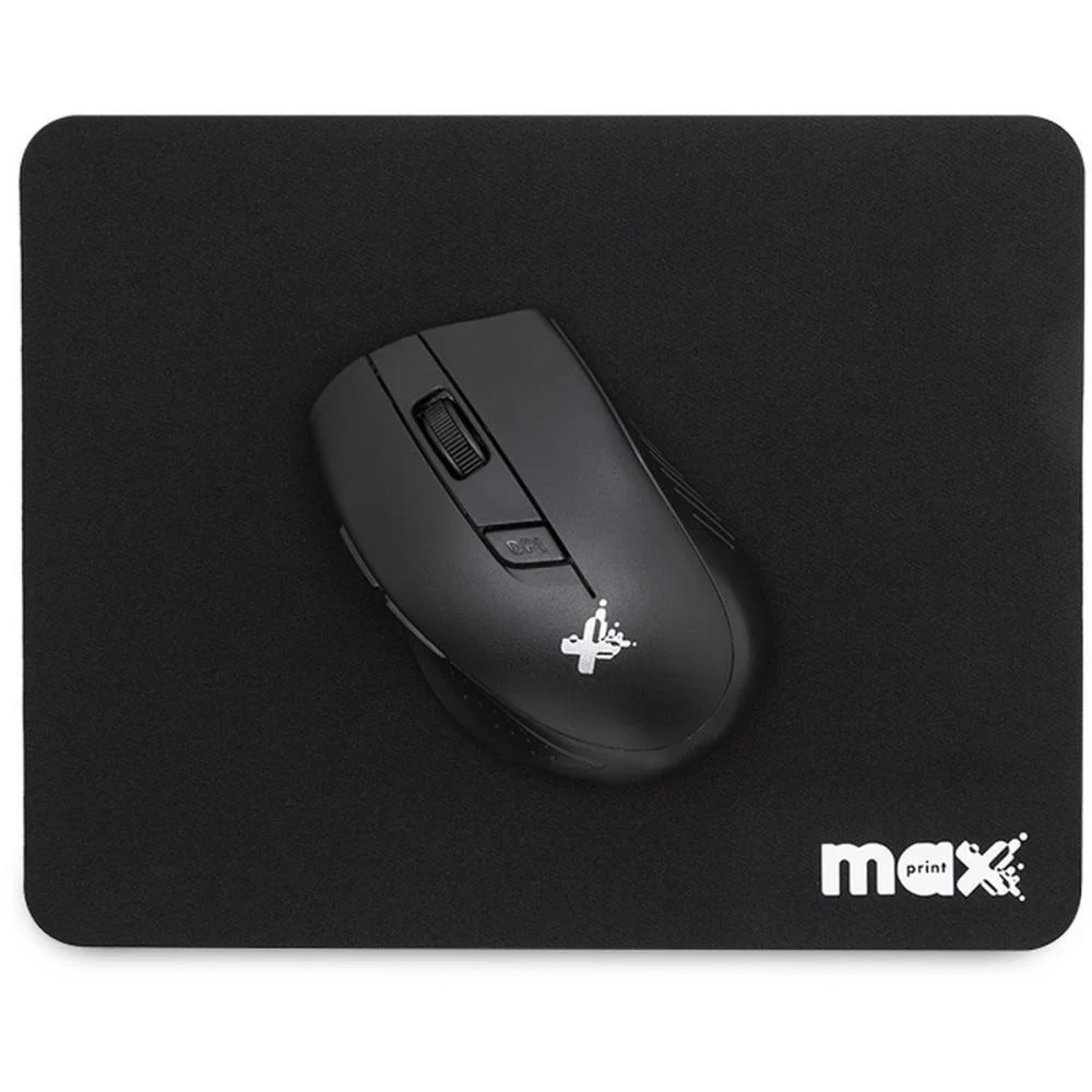 Mouse Pad Tecido Preto 22X18Cm Maxprint - imagem 4