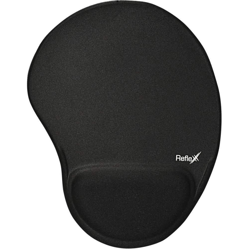 Mouse Pad Tecido Preto C/Apoio 19X25Cm Reflex - imagem 3