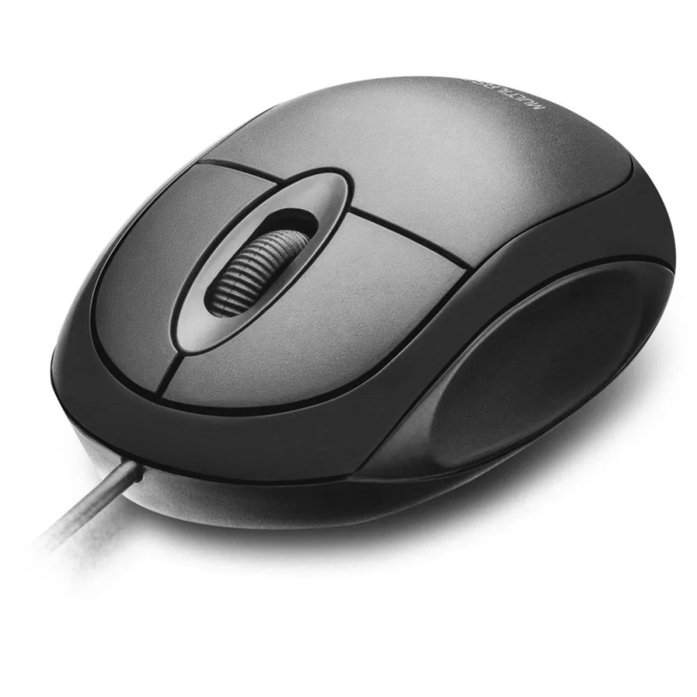Mouse Optico Usb 1200Dpi Classic Preto C/Scroll Multi - imagem 5