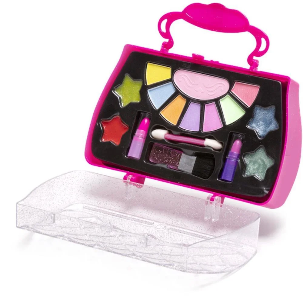 Maquiagem E Beleza Infantil Make Brinq Maleta C/Sombra/Glo Polibrinq - imagem 3