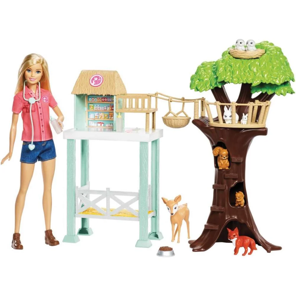 Barbie Profissoes Playset Resgate De Animais Mattel - imagem 3