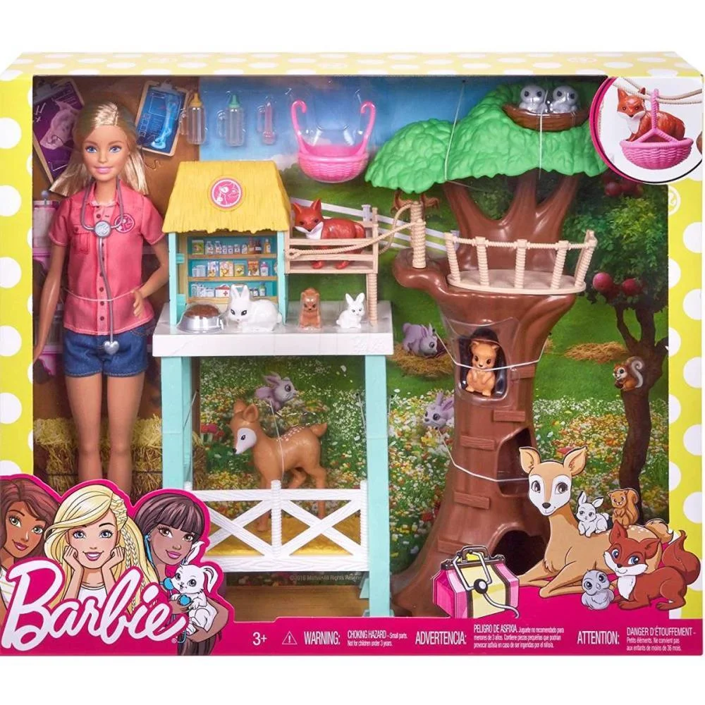 Barbie Profissoes Playset Resgate De Animais Mattel - imagem 10