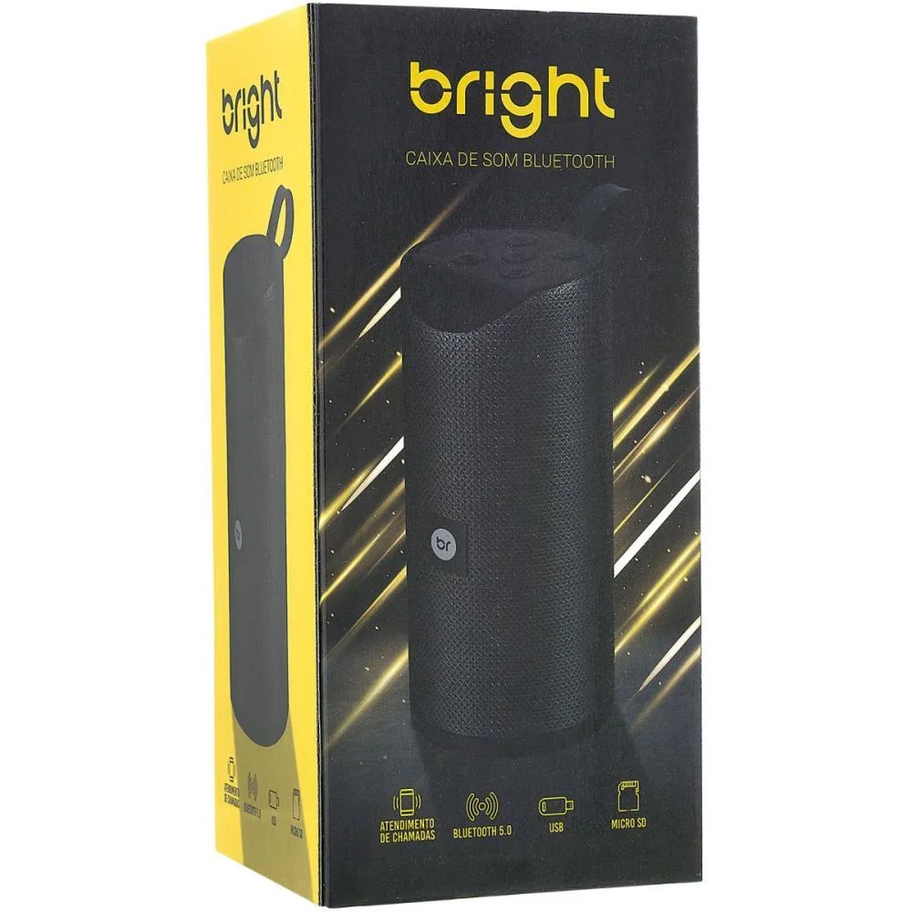 Caixa Acustica Bluetooth Usb E Micro Usb Pt Bright - imagem 7