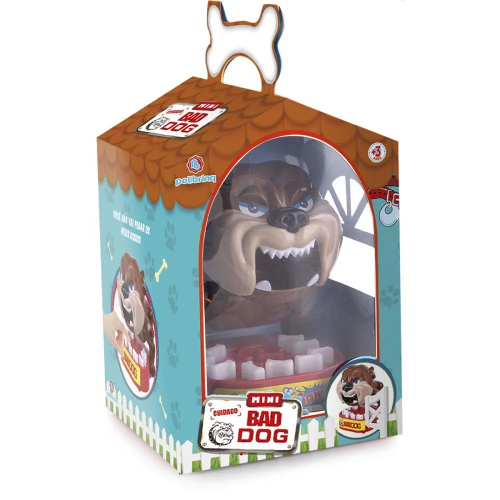 Jogo Diverso Mini Bad Dog Nao Acorde O Cao Polibrinq - imagem 4