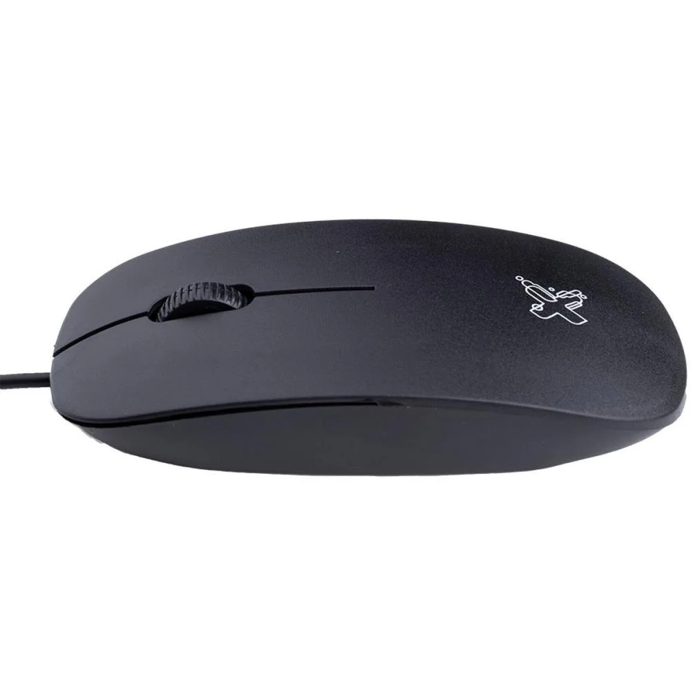 Mouse Optico Usb 1200Dpi Surface Preto Usb 2.0 Maxprint - imagem 5
