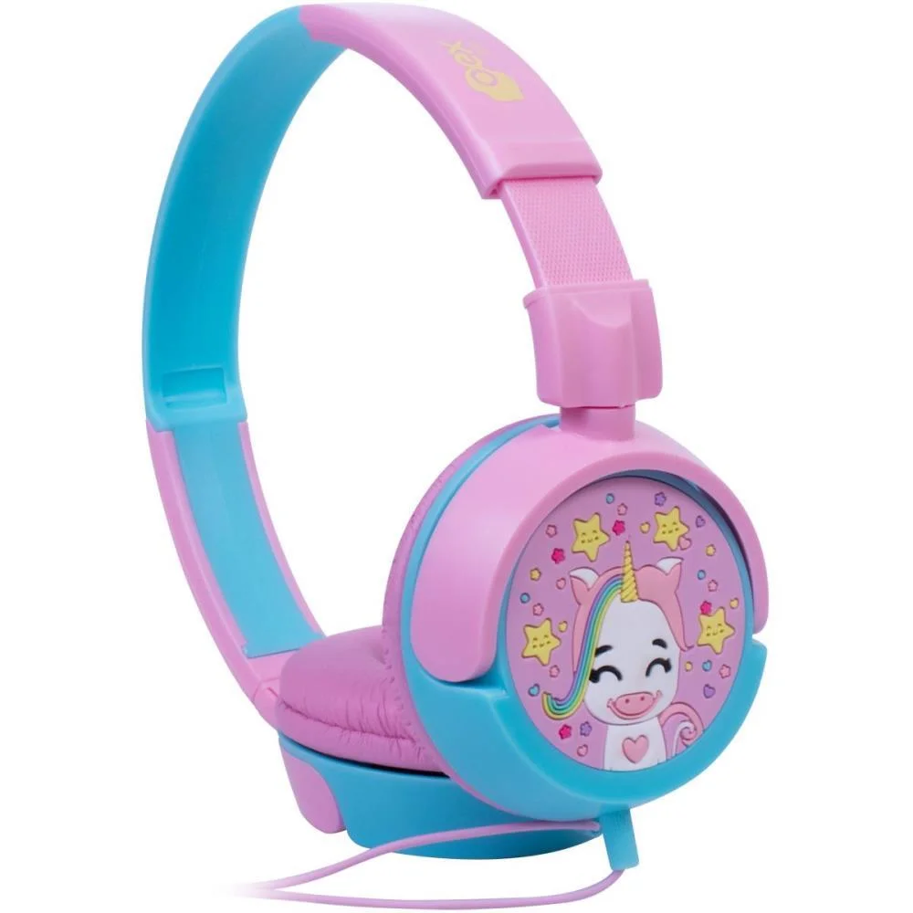Fone De Ouvido Headphone Unicornio Cabo 1,20M Newex - imagem 2