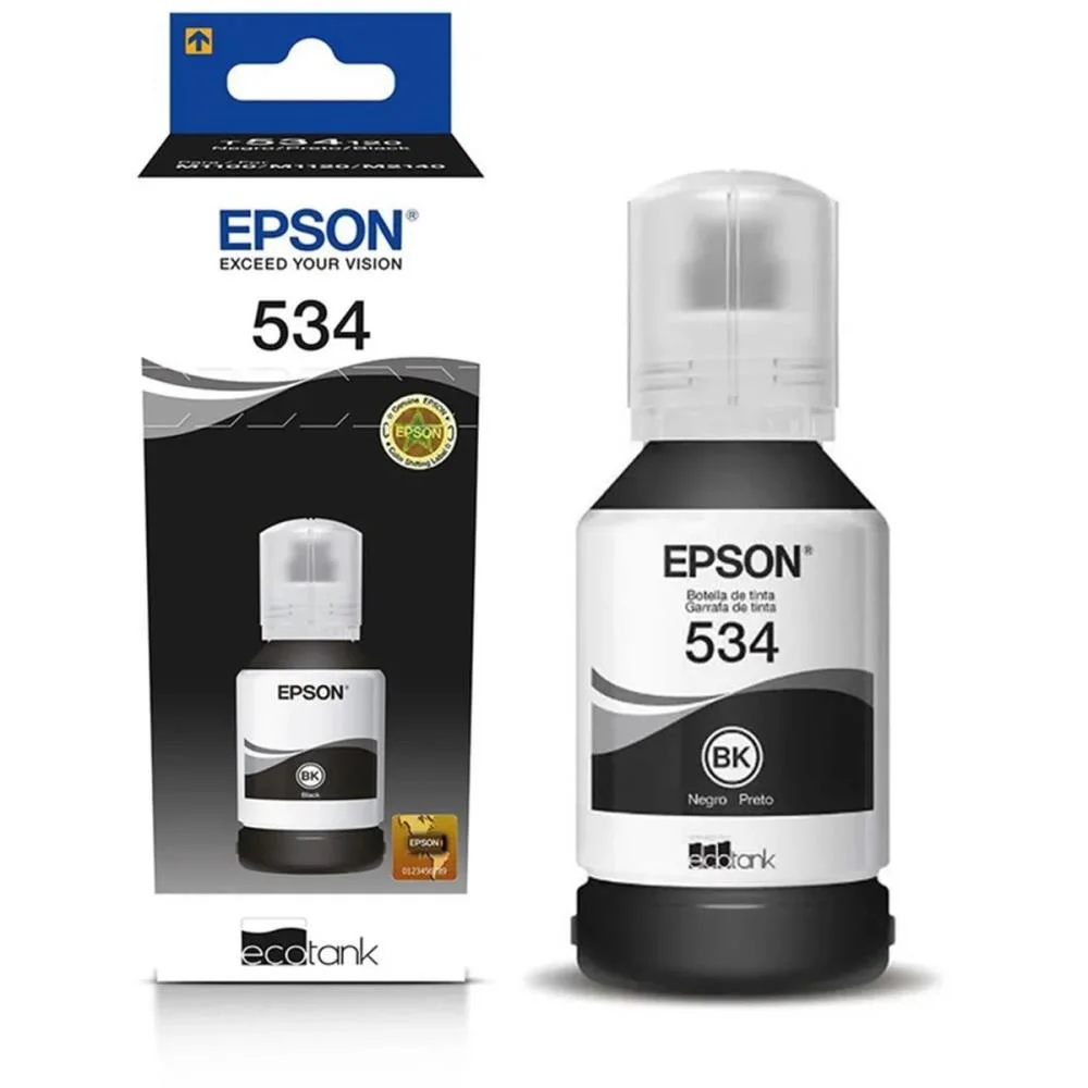 Refil De Tinta Epson 534 Preto Epson - imagem 4