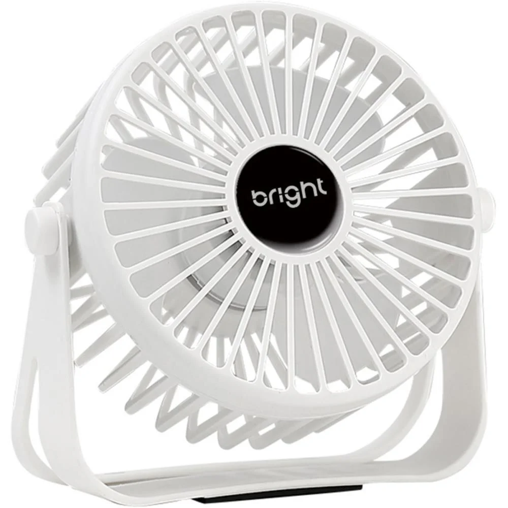Ventilador Usb Branco Pequeno Bright - imagem 2