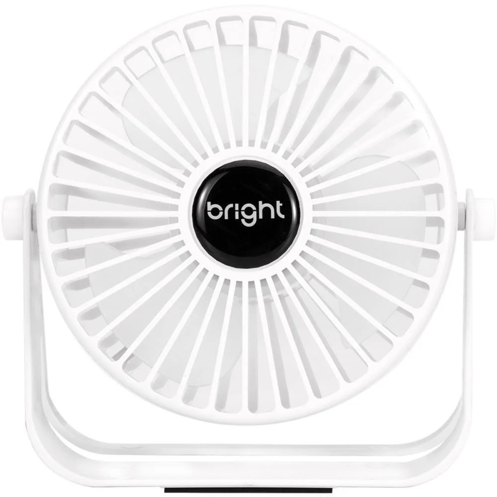 Ventilador Usb Branco Pequeno Bright - imagem 4