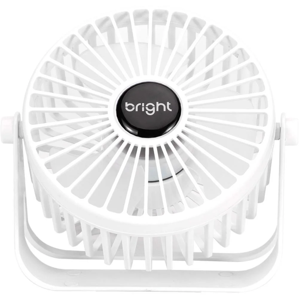 Ventilador Usb Branco Pequeno Bright - imagem 5