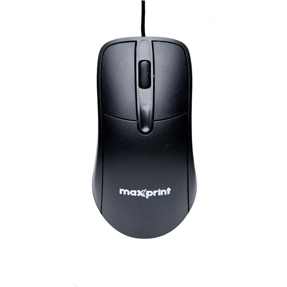 Mouse Optico Usb 1200Dpi Office Easy Cabo 1,35M Maxprint - imagem 2