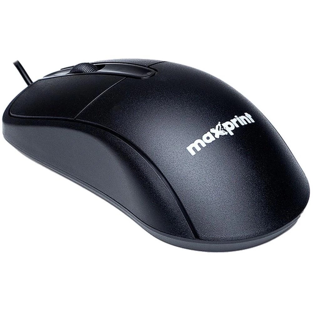 Mouse Optico Usb 1200Dpi Office Easy Cabo 1,35M Maxprint - imagem 4