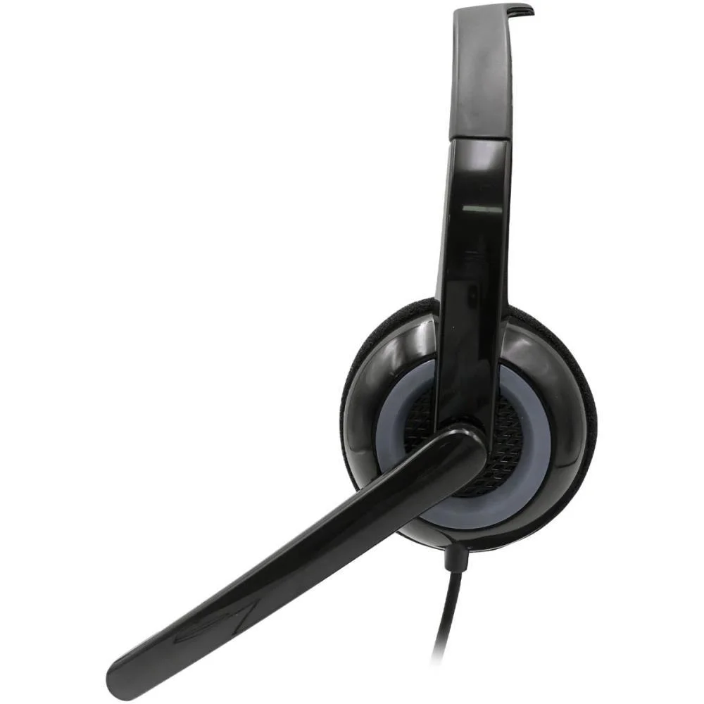 Fone De Ouvido Com Microfone Headset Call Meet P3 Preto Newex - imagem 3