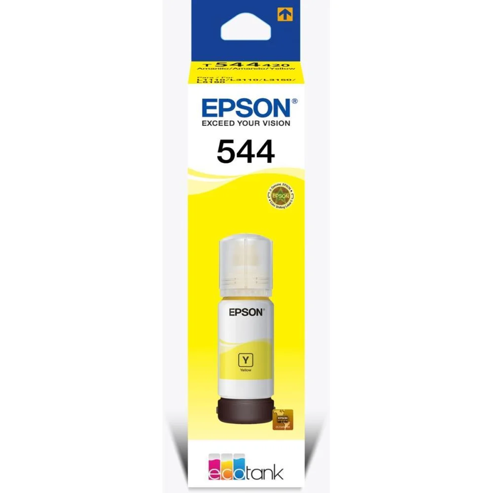 Refil De Tinta Epson 544 Amarelo Epson - imagem 3