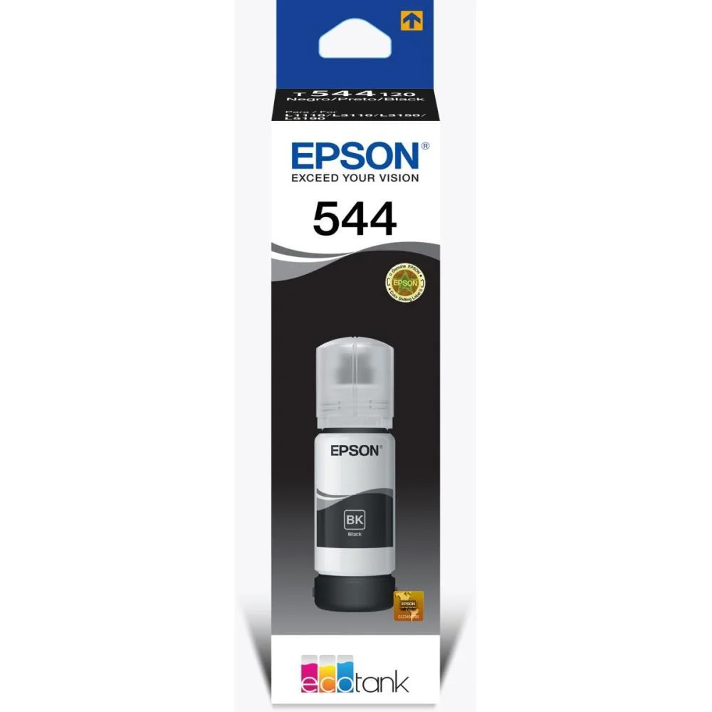 Refil De Tinta Epson 544 Preto Epson - imagem 3