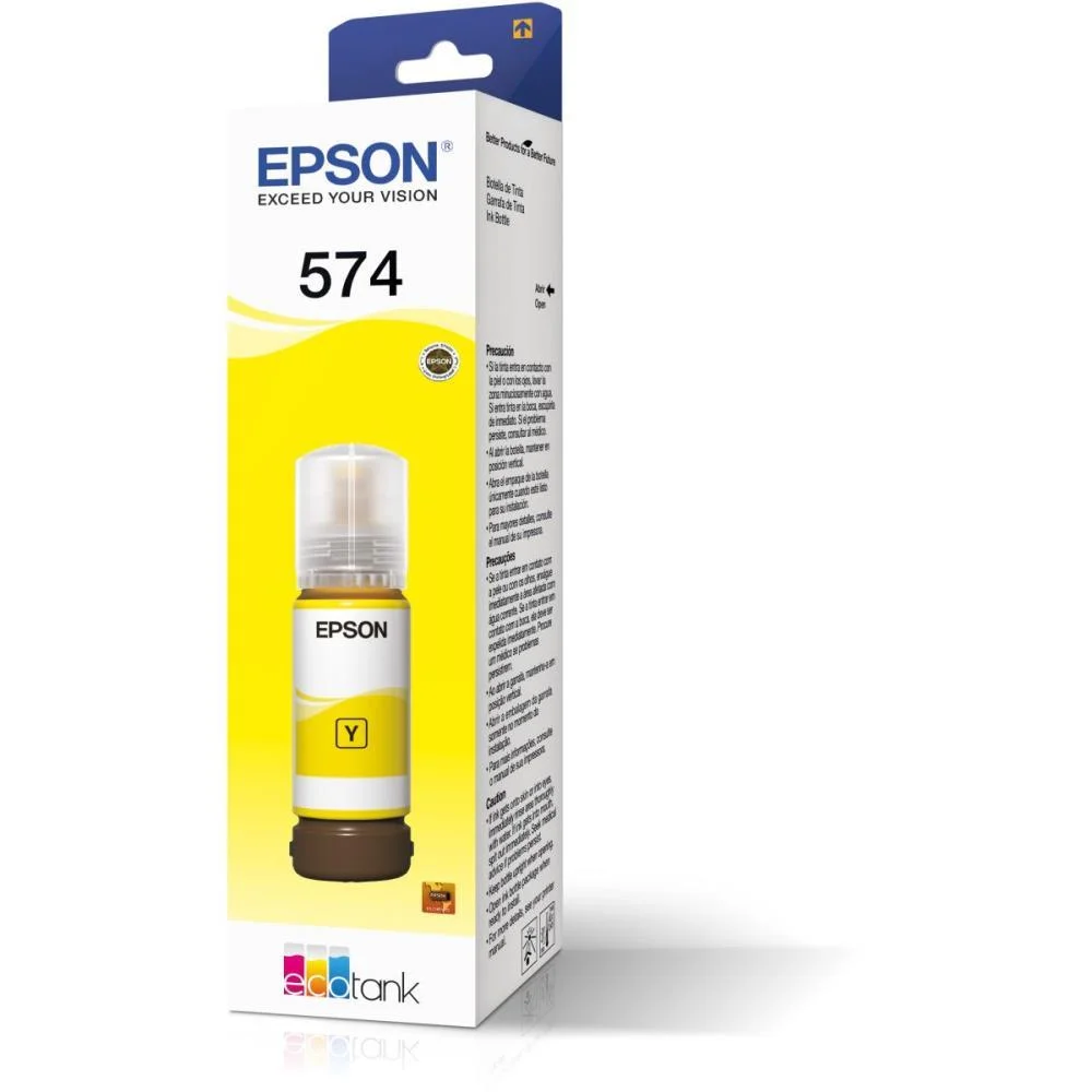 Refil De Tinta Epson 574 Amarelo Epson - imagem 5