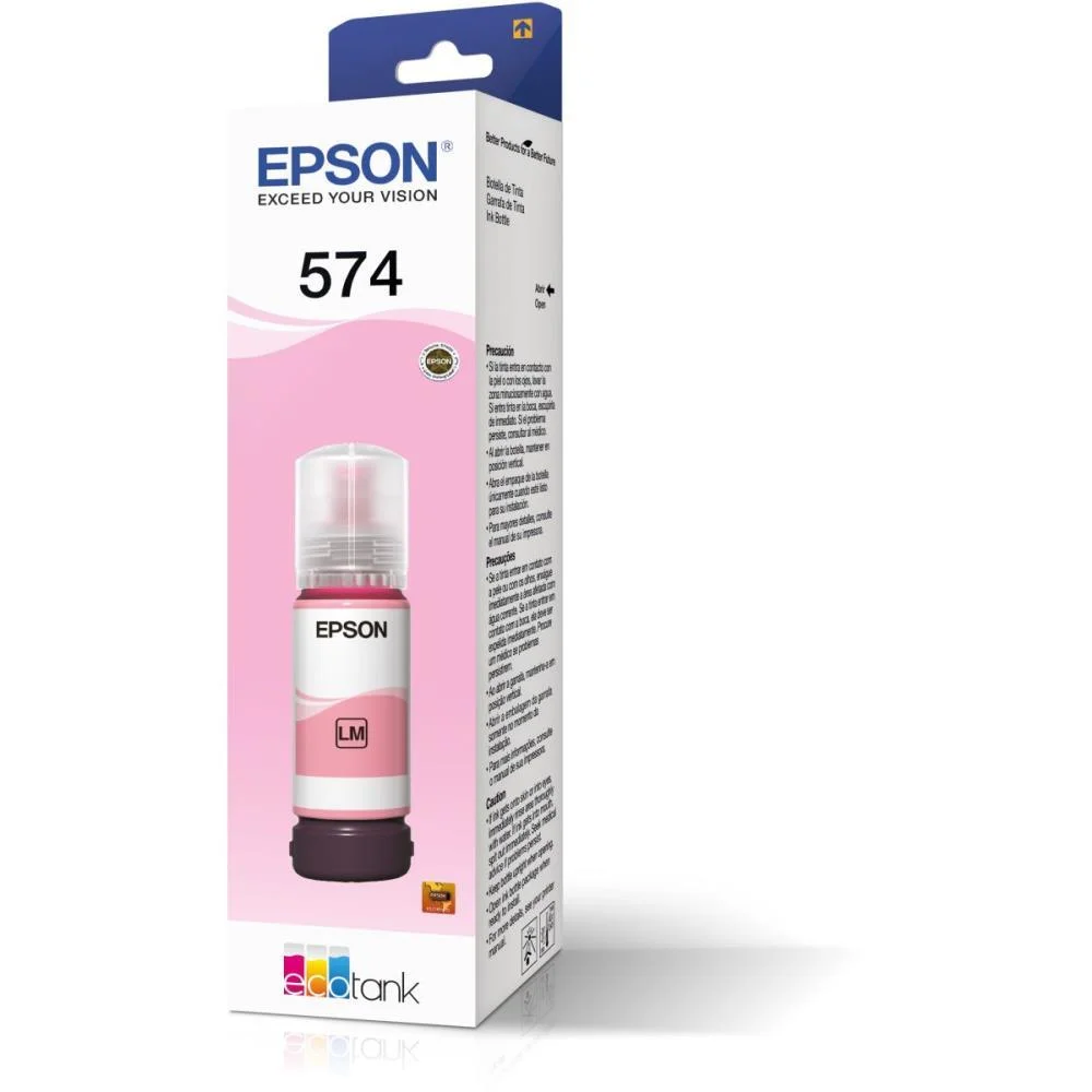 Refil De Tinta Epson 574 Magenta Claro Epson - imagem 5