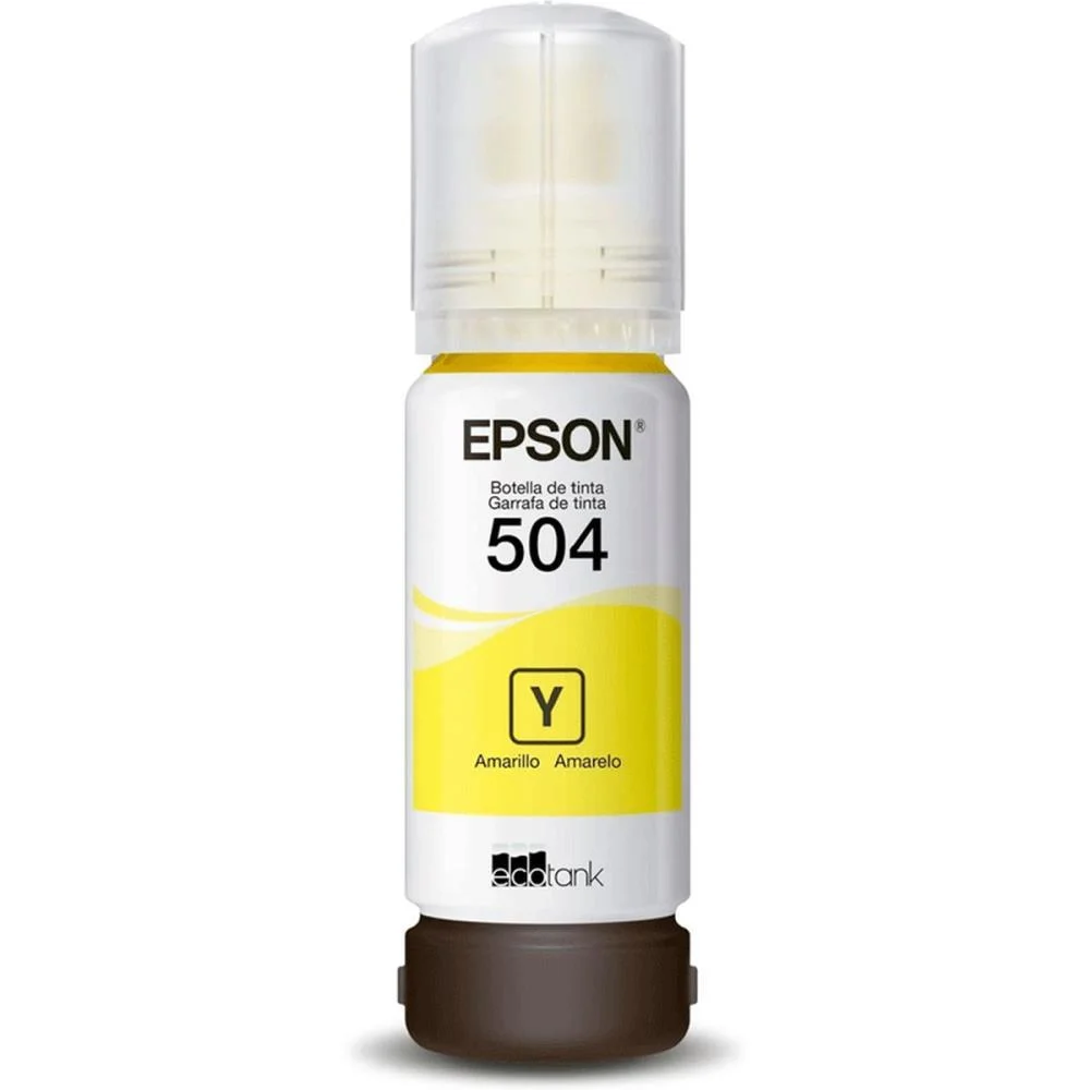 Refil De Tinta Epson 504 Amarelo Epson - imagem 3