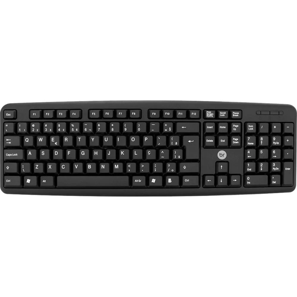 Kit Perifericos Teclado+Mouse Corporativo Bright (Kit) - imagem 4