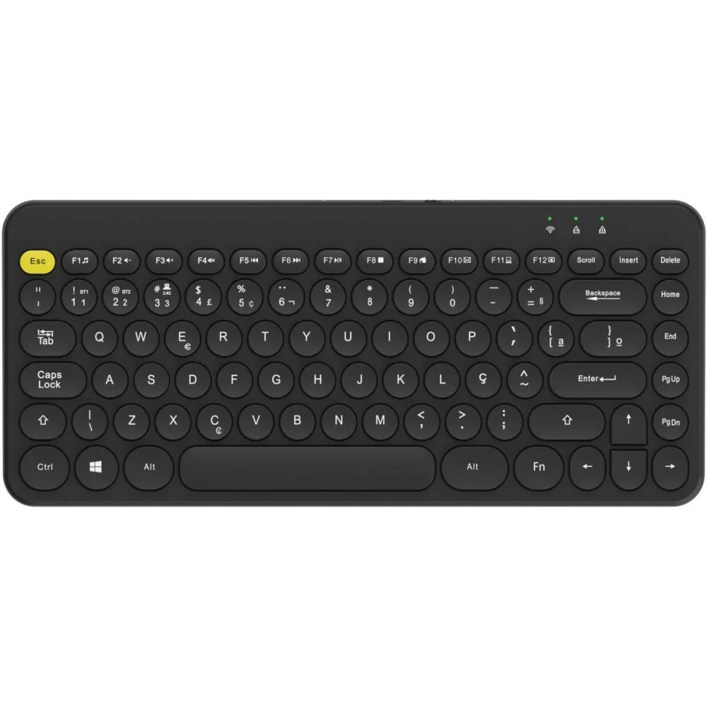 Teclado Usb Dual Mode 2.4G+ Buetooth P Bright - imagem 4