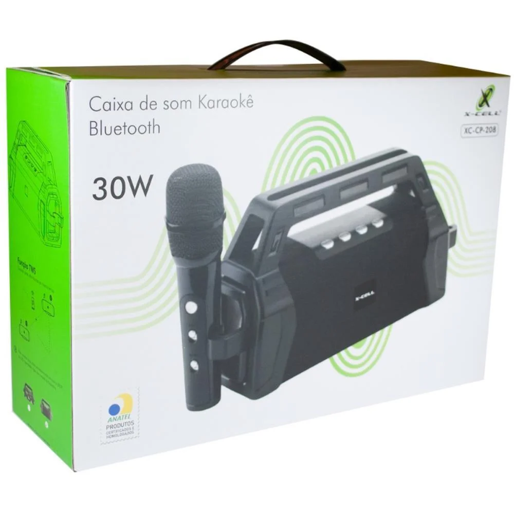 Caixa Acustica Bluetooth C/Microfone 30W Flex - imagem 4