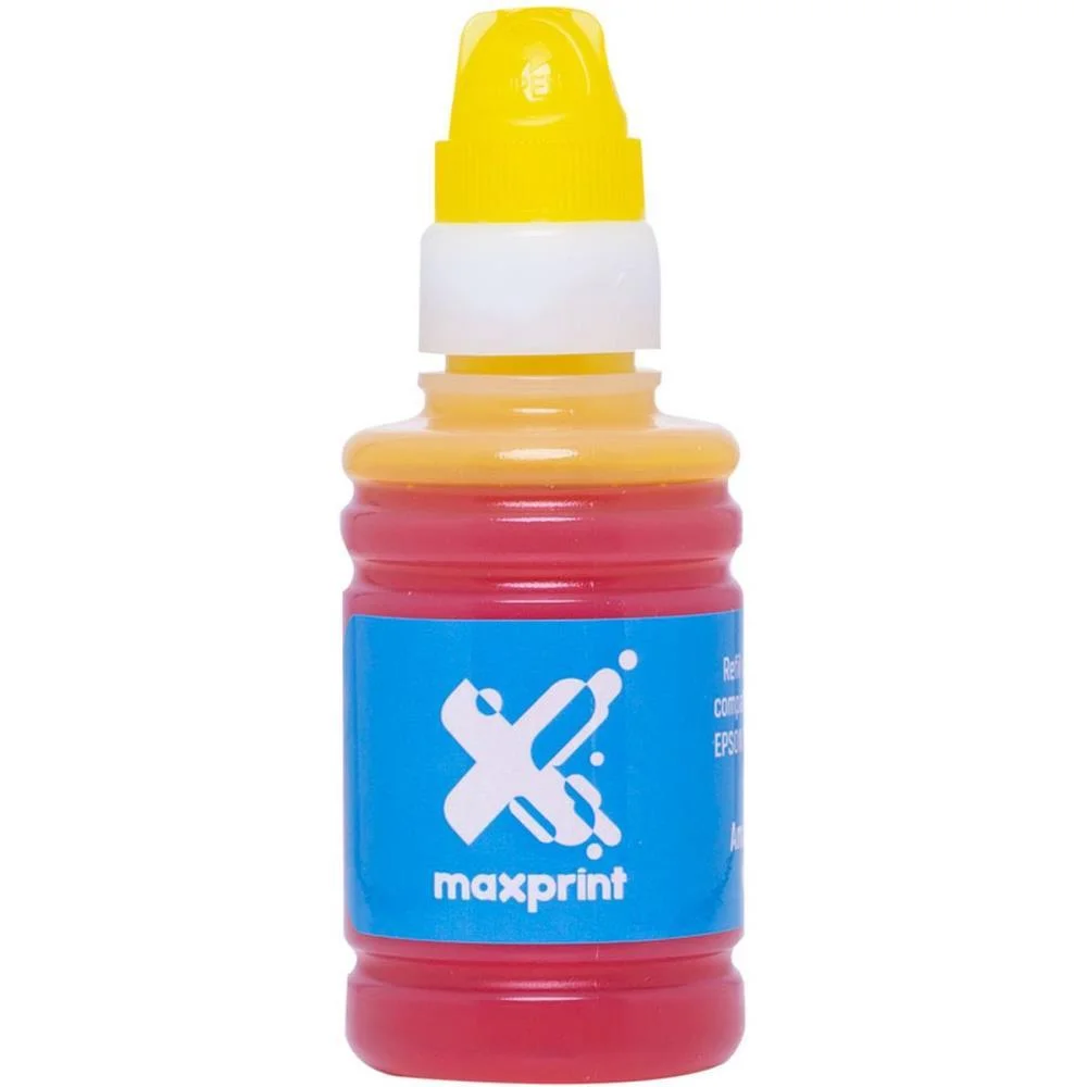 Refil De Tinta Epson Comp. 664A Amarelo 100Ml Maxprint - imagem 6