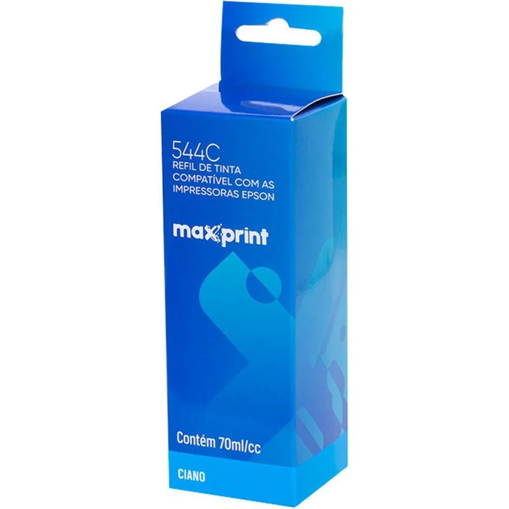 Refil De Tinta Epson Comp. 544C Ciano 70Ml Maxprint - imagem 4
