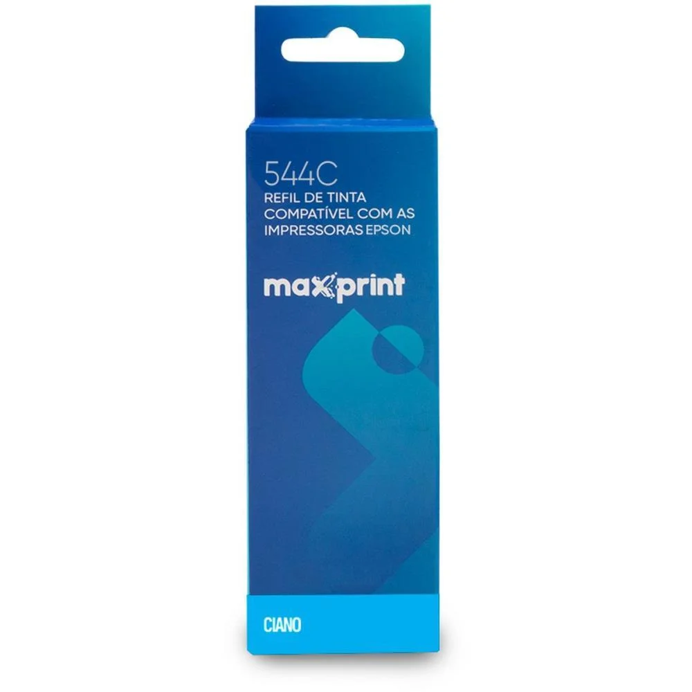 Refil De Tinta Epson Comp. 544C Ciano 70Ml Maxprint - imagem 5
